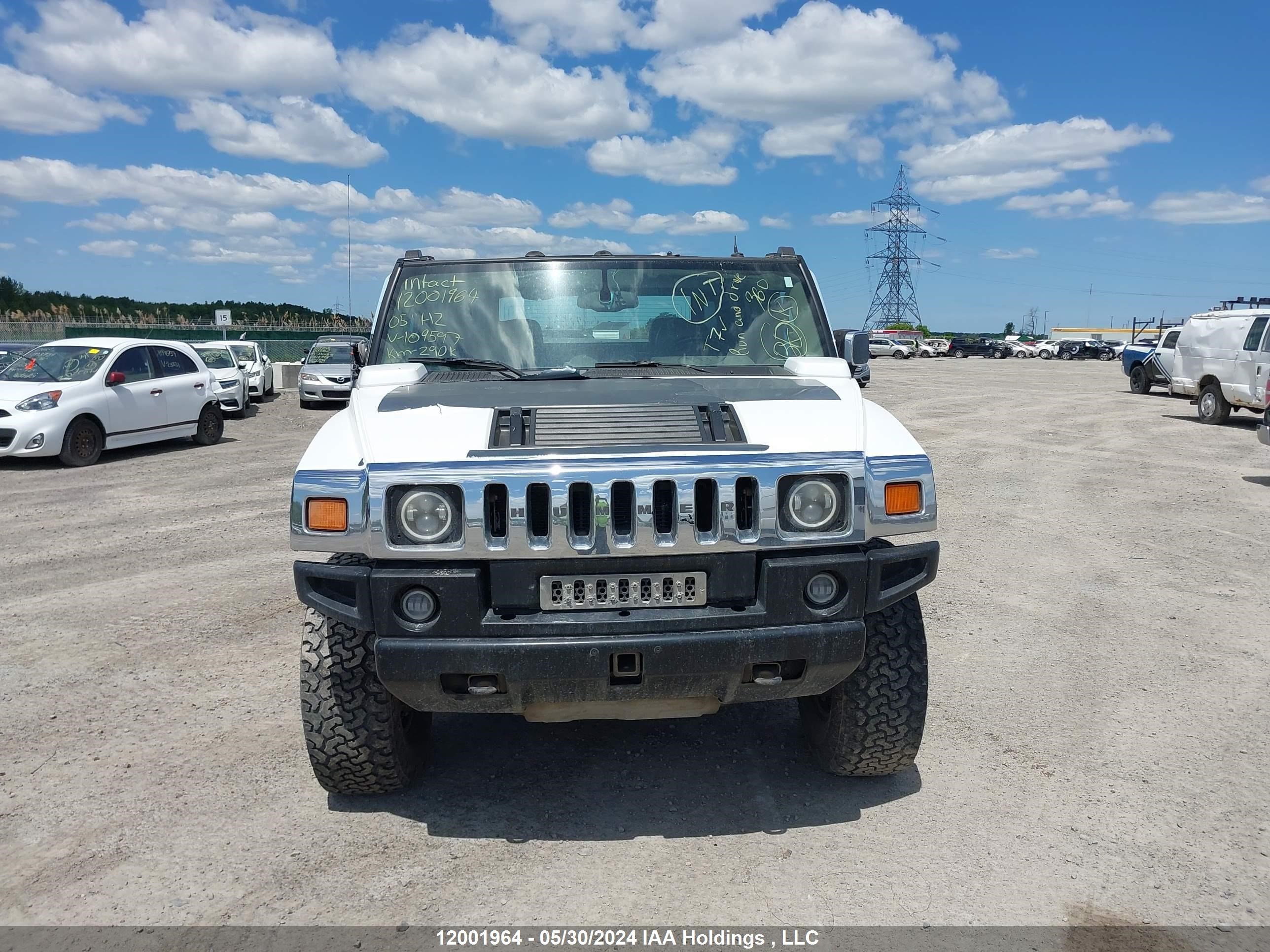 Photo 12 VIN: 5GRGN22U85H109597 - HUMMER NULL 