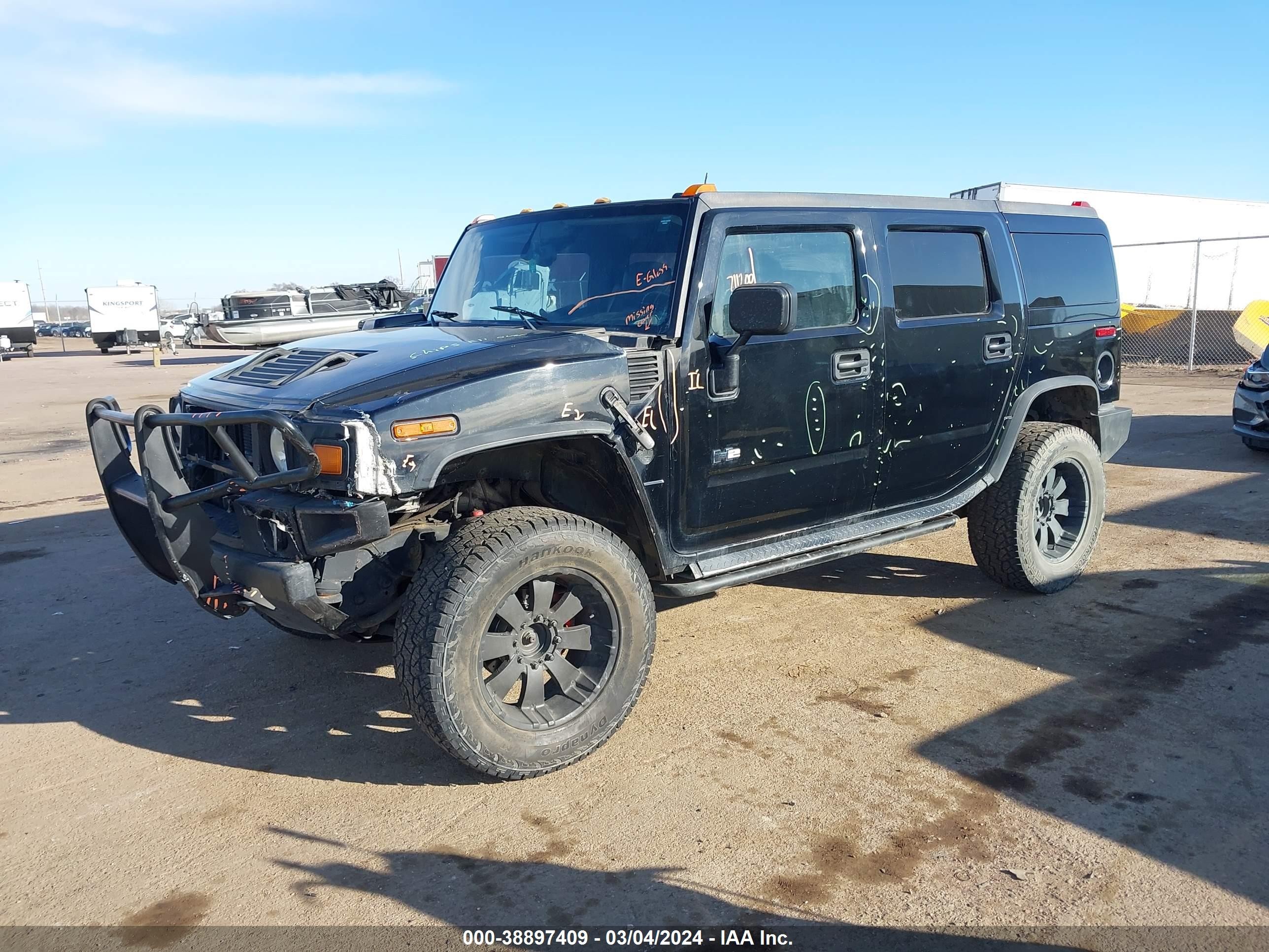 Photo 1 VIN: 5GRGN23U53H134257 - HUMMER H2 