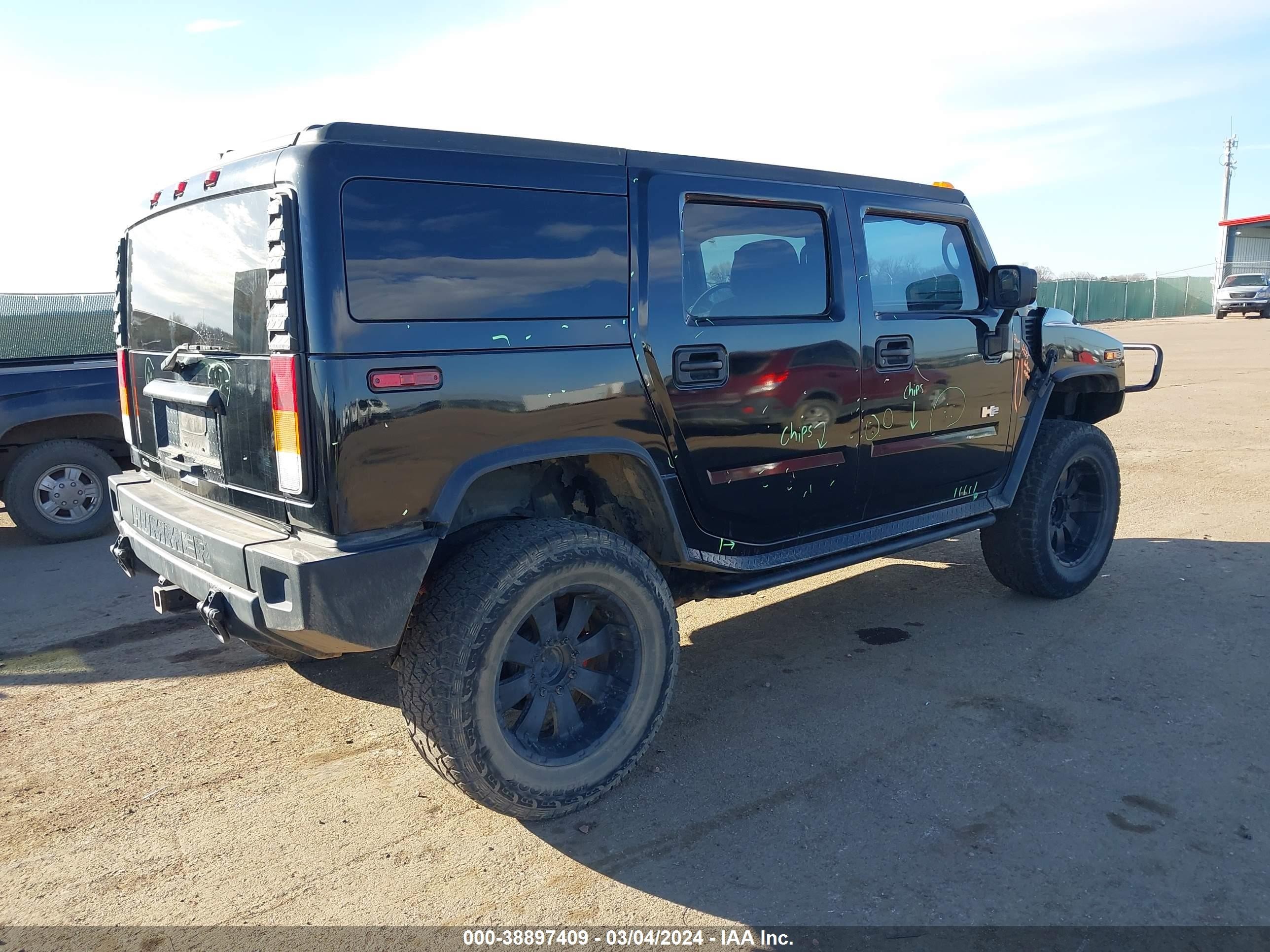 Photo 3 VIN: 5GRGN23U53H134257 - HUMMER H2 