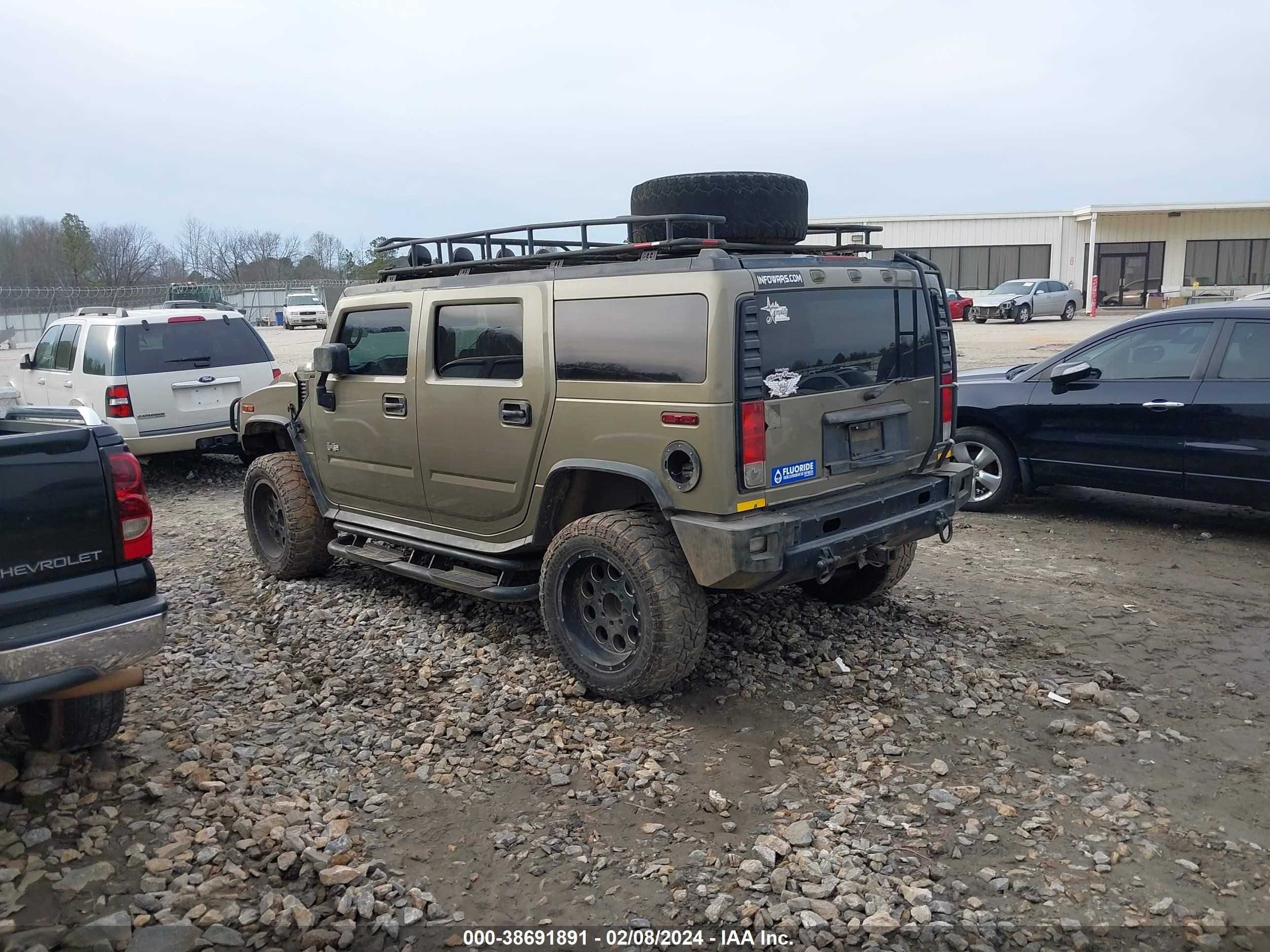 Photo 2 VIN: 5GRGN23U65H100492 - HUMMER H2 