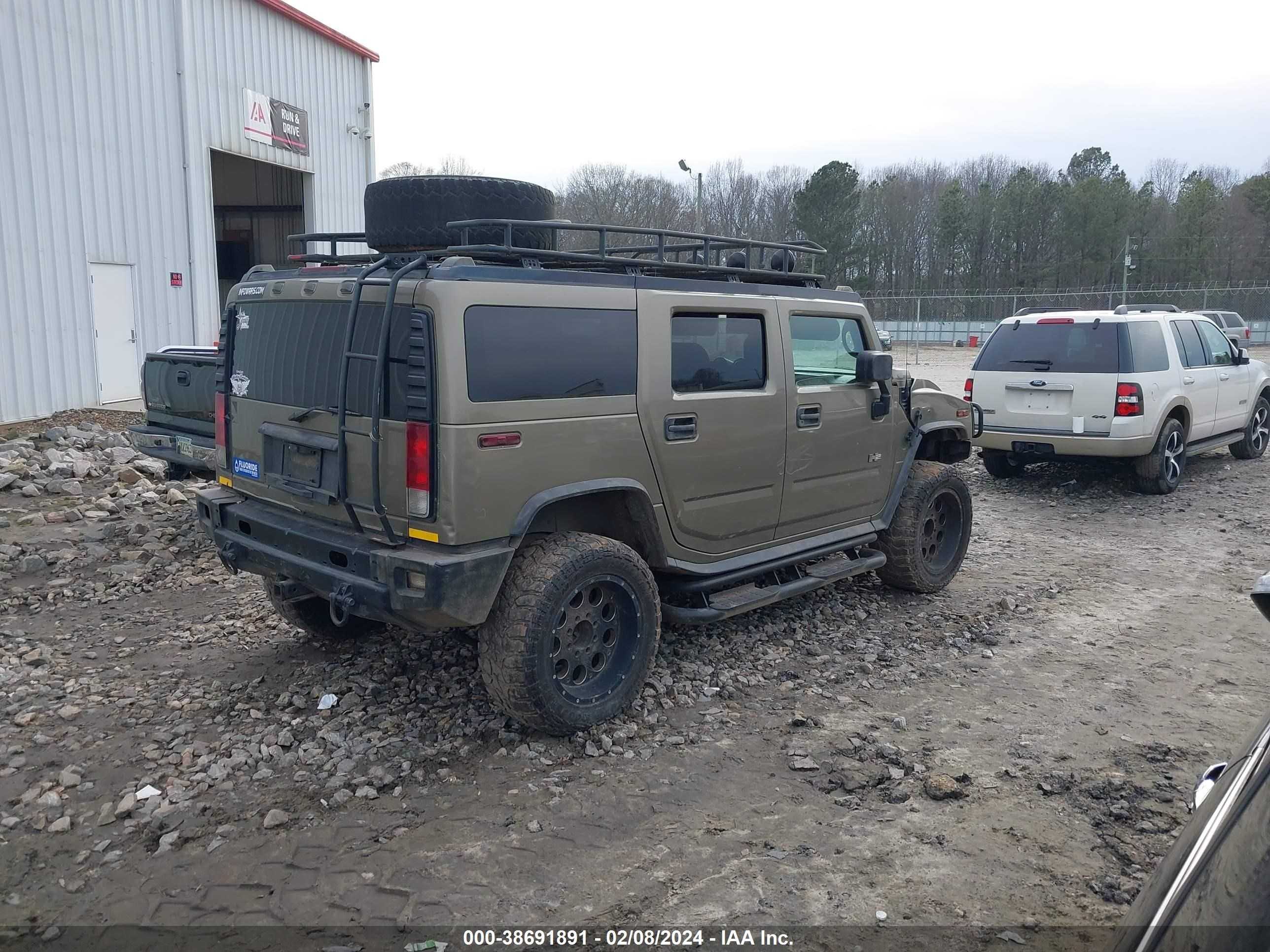 Photo 3 VIN: 5GRGN23U65H100492 - HUMMER H2 