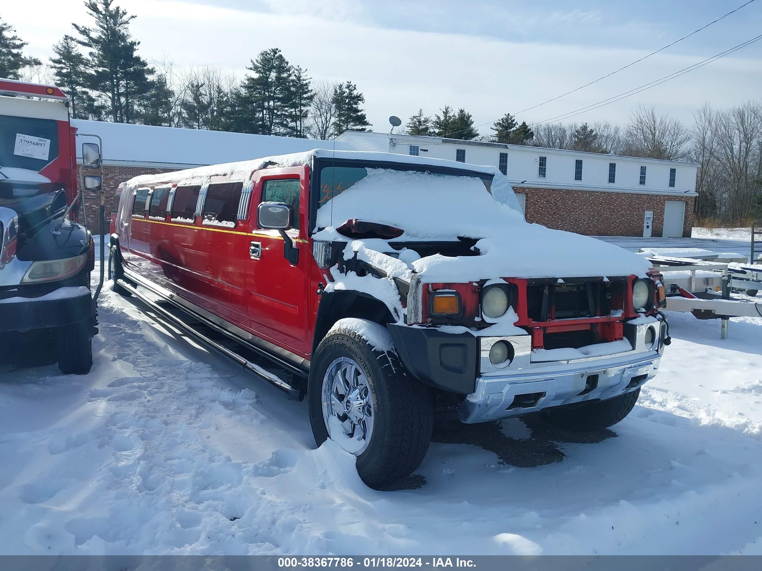 Photo 5 VIN: 5GRGN23UX4H116337 - HUMMER H2 