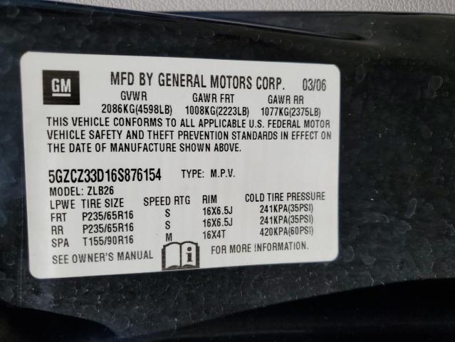 Photo 12 VIN: 5GZCZ33D16S876154 - SATURN VUE 