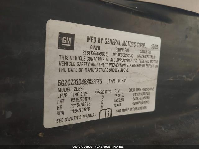 Photo 8 VIN: 5GZCZ33D46S833685 - SATURN VUE 