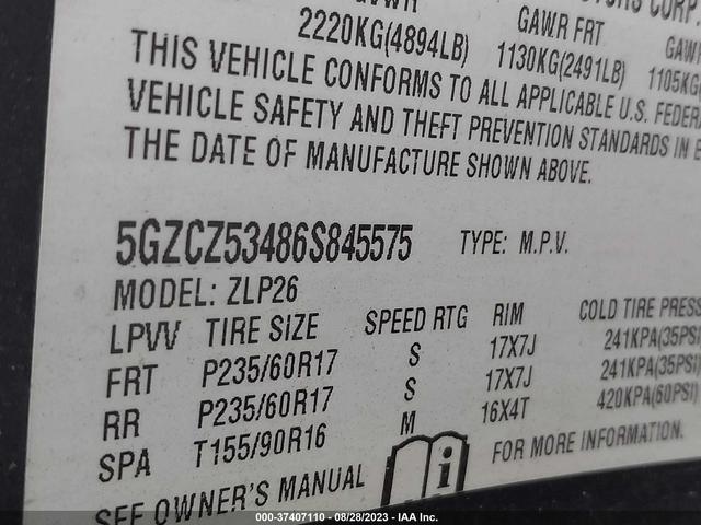 Photo 8 VIN: 5GZCZ53486S845575 - SATURN VUE 