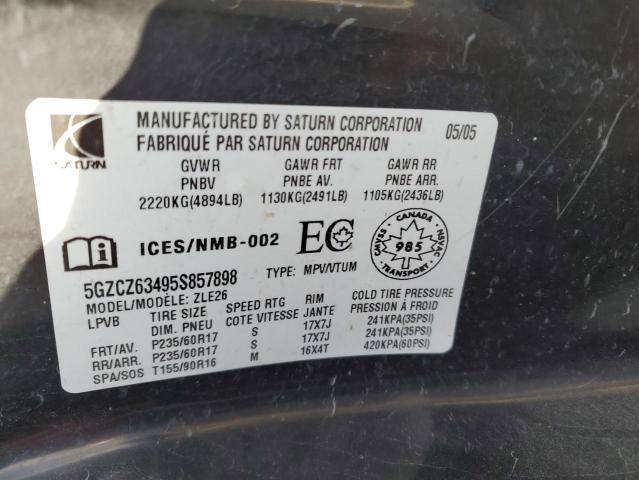 Photo 13 VIN: 5GZCZ63495S857898 - SATURN VUE 