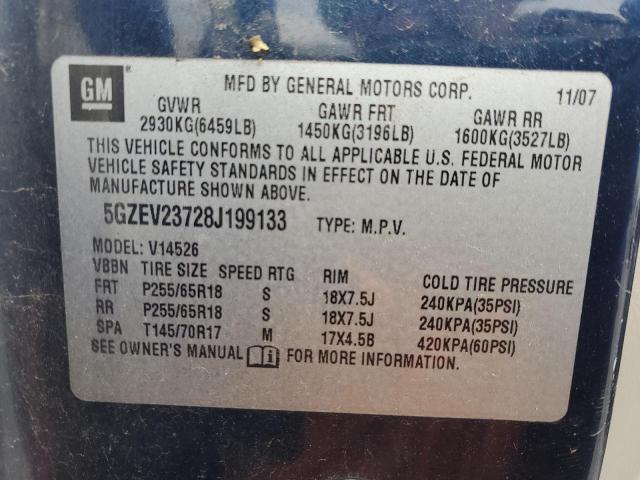 Photo 12 VIN: 5GZEV23728J199133 - SATURN OUTLOOK XR 