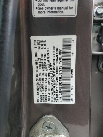 Photo 13 VIN: 5J6RE38319L007215 - HONDA CR-V LX 