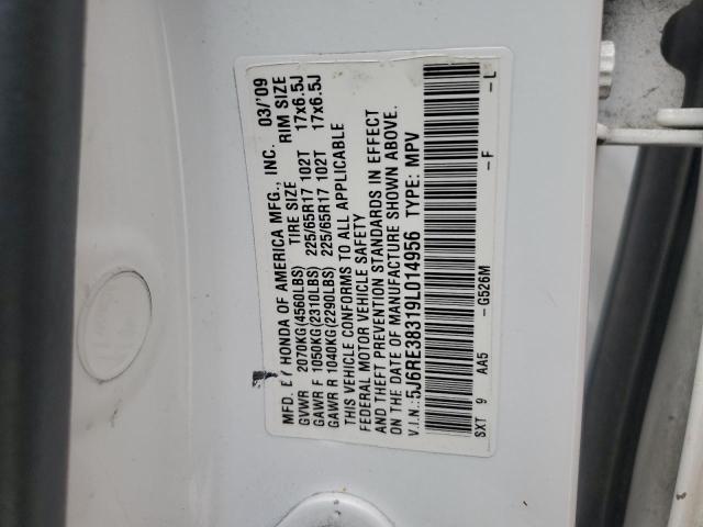 Photo 12 VIN: 5J6RE38319L014956 - HONDA CR-V LX 