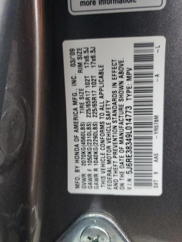 Photo 13 VIN: 5J6RE38349L014773 - HONDA CR-V LX 