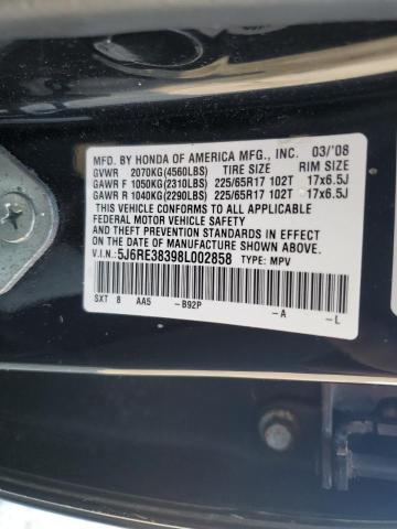 Photo 13 VIN: 5J6RE38398L002858 - HONDA CRV 