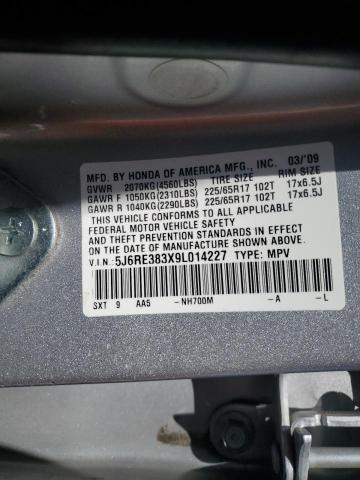 Photo 11 VIN: 5J6RE383X9L014227 - HONDA CRV 