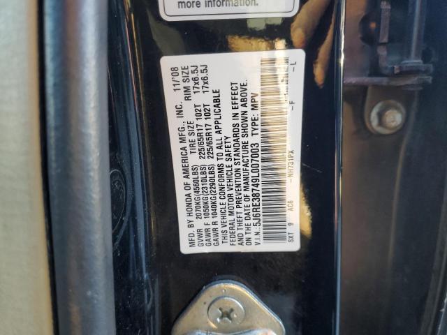 Photo 12 VIN: 5J6RE38749L007003 - HONDA CRV 