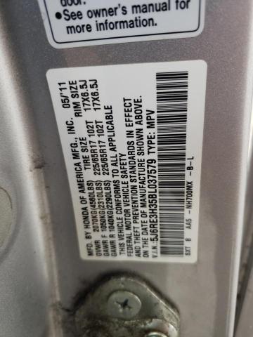 Photo 12 VIN: 5J6RE3H35BL037579 - HONDA CR-V LX 