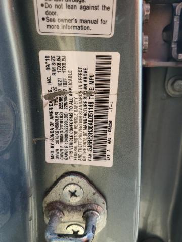 Photo 12 VIN: 5J6RE3H36AL051148 - HONDA CR-V LX 