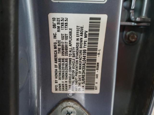 Photo 9 VIN: 5J6RE3H3XAL044199 - HONDA CR-V LX 