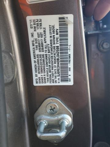 Photo 13 VIN: 5J6RE3H40BL042598 - HONDA CR-V SE 