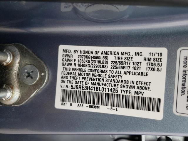 Photo 9 VIN: 5J6RE3H41BL011425 - HONDA CR-V SE 