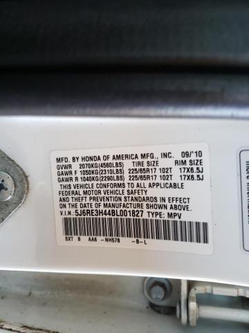 Photo 9 VIN: 5J6RE3H44BL001827 - HONDA CR-V SE 