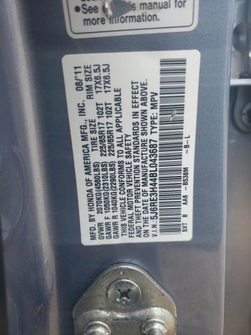 Photo 13 VIN: 5J6RE3H44BL043687 - HONDA CRV 