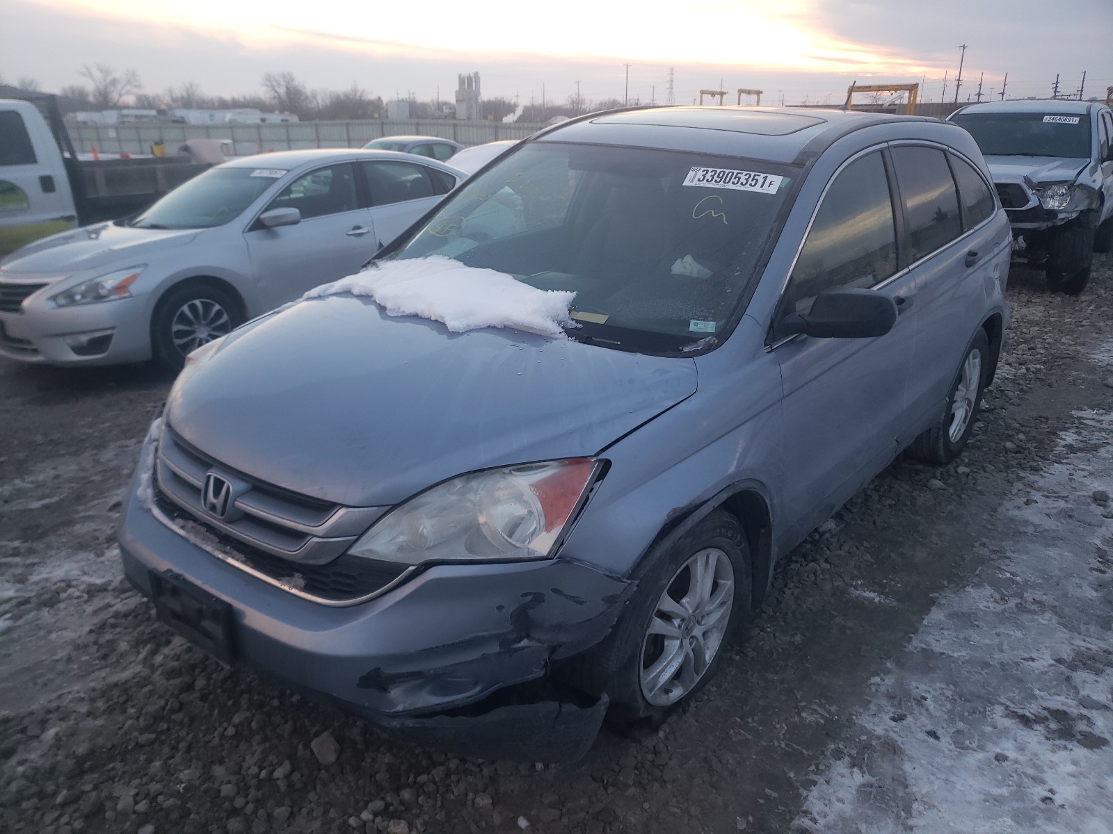 Photo 1 VIN: 5J6RE3H52BL011507 - HONDA CR-V EX 