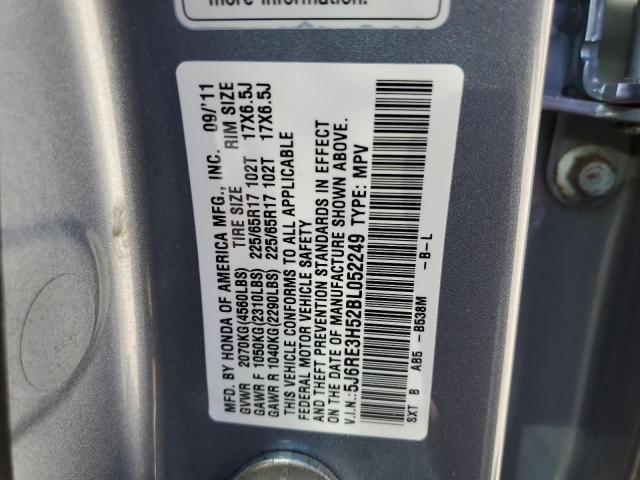 Photo 9 VIN: 5J6RE3H52BL052249 - HONDA CR-V EX 