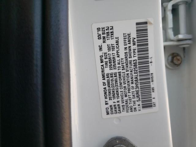 Photo 12 VIN: 5J6RE3H58AL025863 - HONDA CRV 