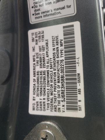 Photo 11 VIN: 5J6RE3H58BL002276 - HONDA CRV 