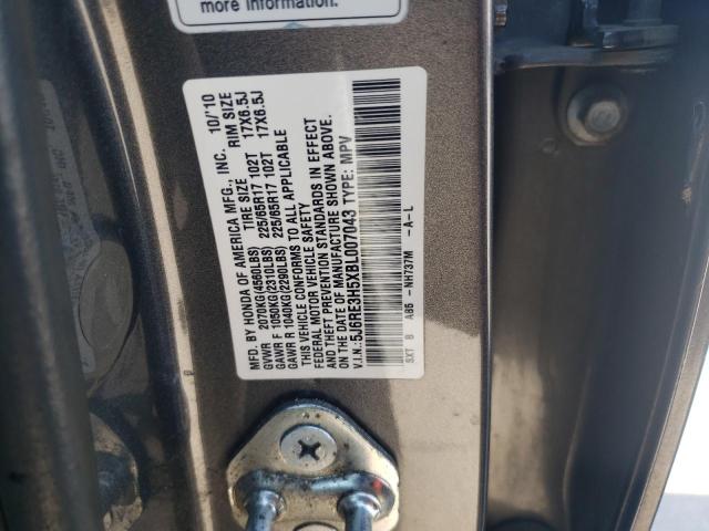 Photo 12 VIN: 5J6RE3H5XBL007043 - HONDA CR-V EX 