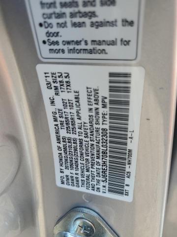 Photo 11 VIN: 5J6RE3H70BL032308 - HONDA CR-V EXL 