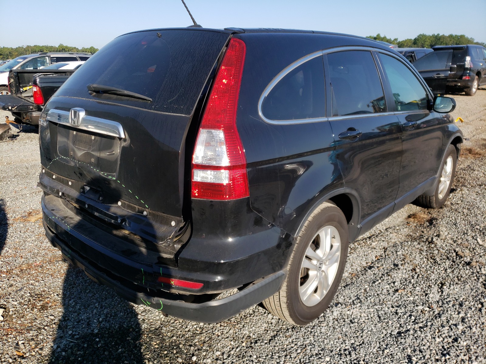 Photo 3 VIN: 5J6RE3H73AL044533 - HONDA CR-V EXL 