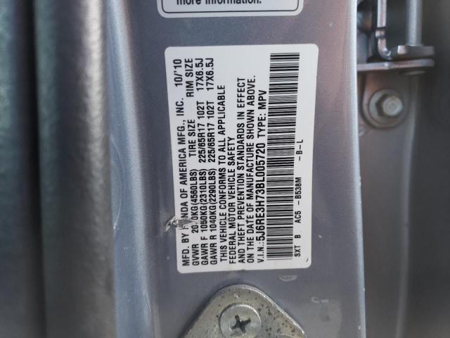 Photo 11 VIN: 5J6RE3H73BL005720 - HONDA CR-V EXL 