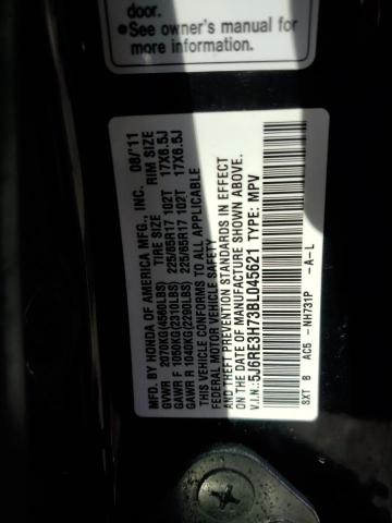 Photo 13 VIN: 5J6RE3H73BL045621 - HONDA CR-V EXL 