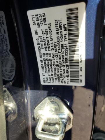 Photo 12 VIN: 5J6RE3H75BL033941 - HONDA CR-V EXL 