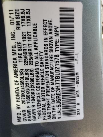 Photo 12 VIN: 5J6RE3H77BL021578 - HONDA CRV 