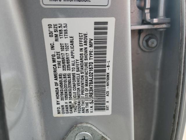 Photo 12 VIN: 5J6RE3H78AL021670 - HONDA CRV 