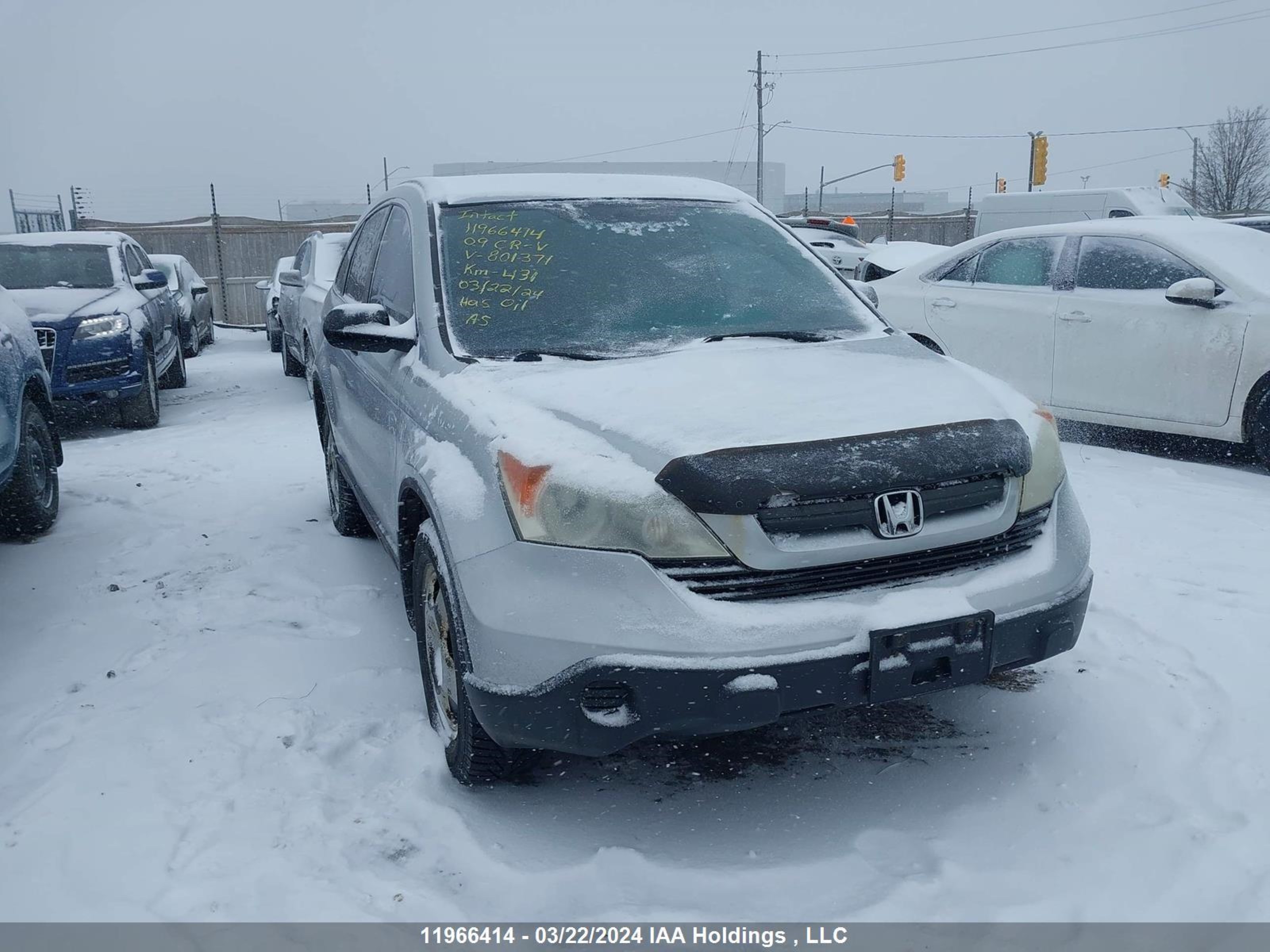 Photo 5 VIN: 5J6RE48309L801371 - HONDA CR-V 