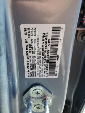 Photo 12 VIN: 5J6RE48328L000729 - HONDA CRV 