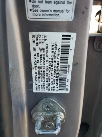 Photo 11 VIN: 5J6RE48328L025467 - HONDA CR-V LX 