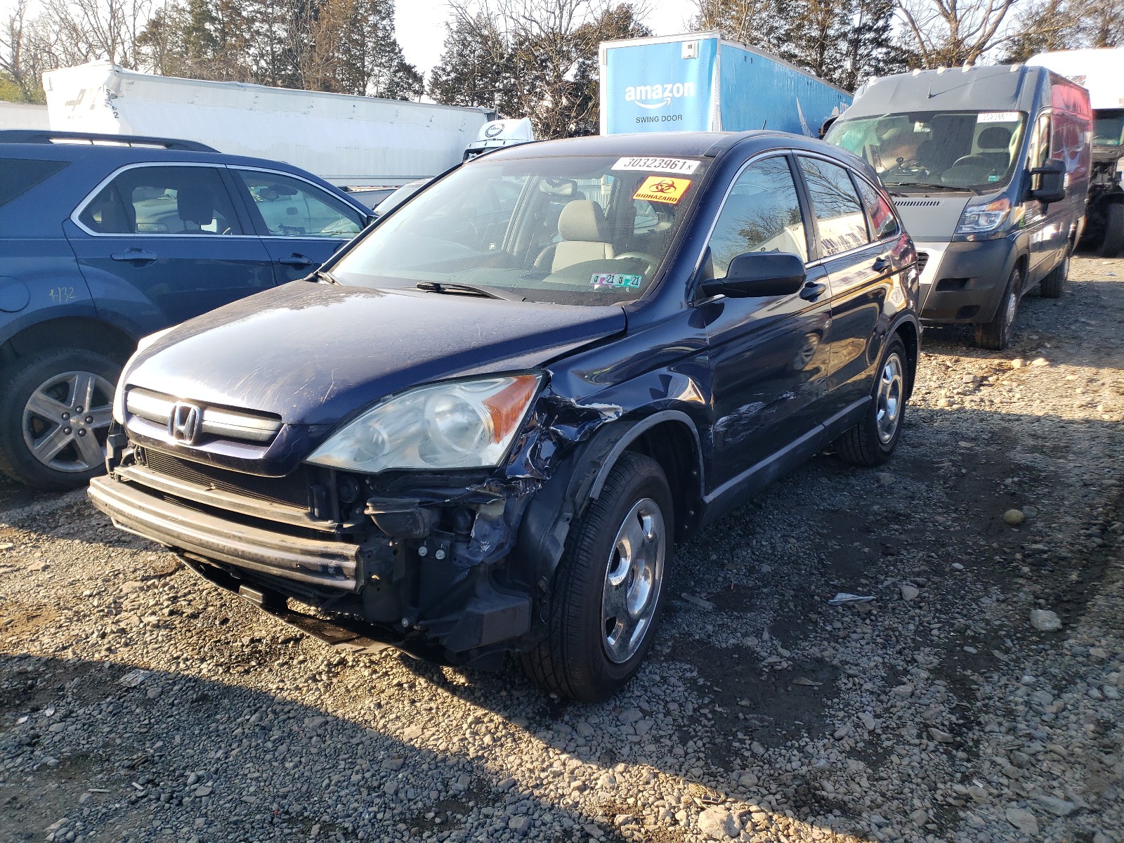 Photo 1 VIN: 5J6RE48349L021471 - HONDA CR-V LX 