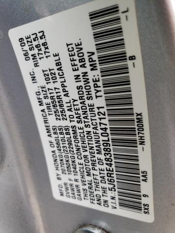 Photo 11 VIN: 5J6RE48389L047121 - HONDA CRV 