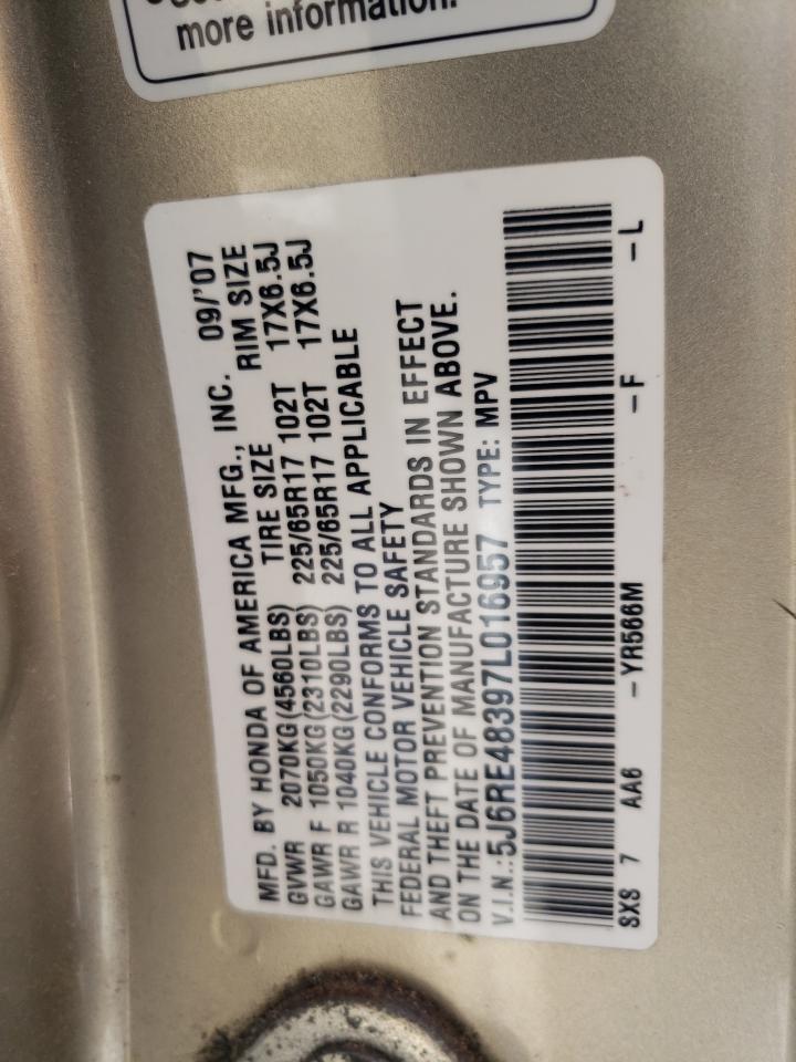 Photo 13 VIN: 5J6RE48397L016957 - HONDA CR-V 