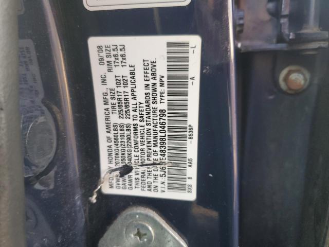 Photo 12 VIN: 5J6RE48398L046798 - HONDA CR-V LX 