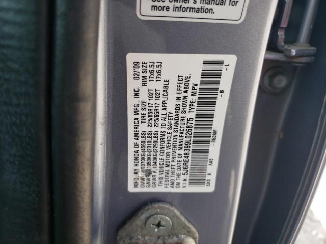 Photo 12 VIN: 5J6RE48399L026875 - HONDA CRV 