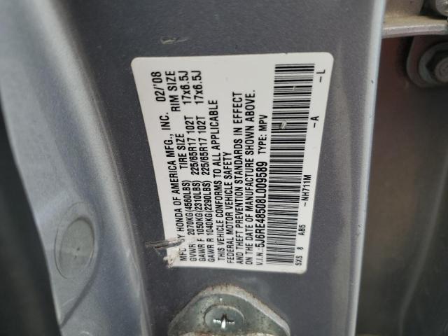 Photo 13 VIN: 5J6RE48508L009589 - HONDA CR-V EX 