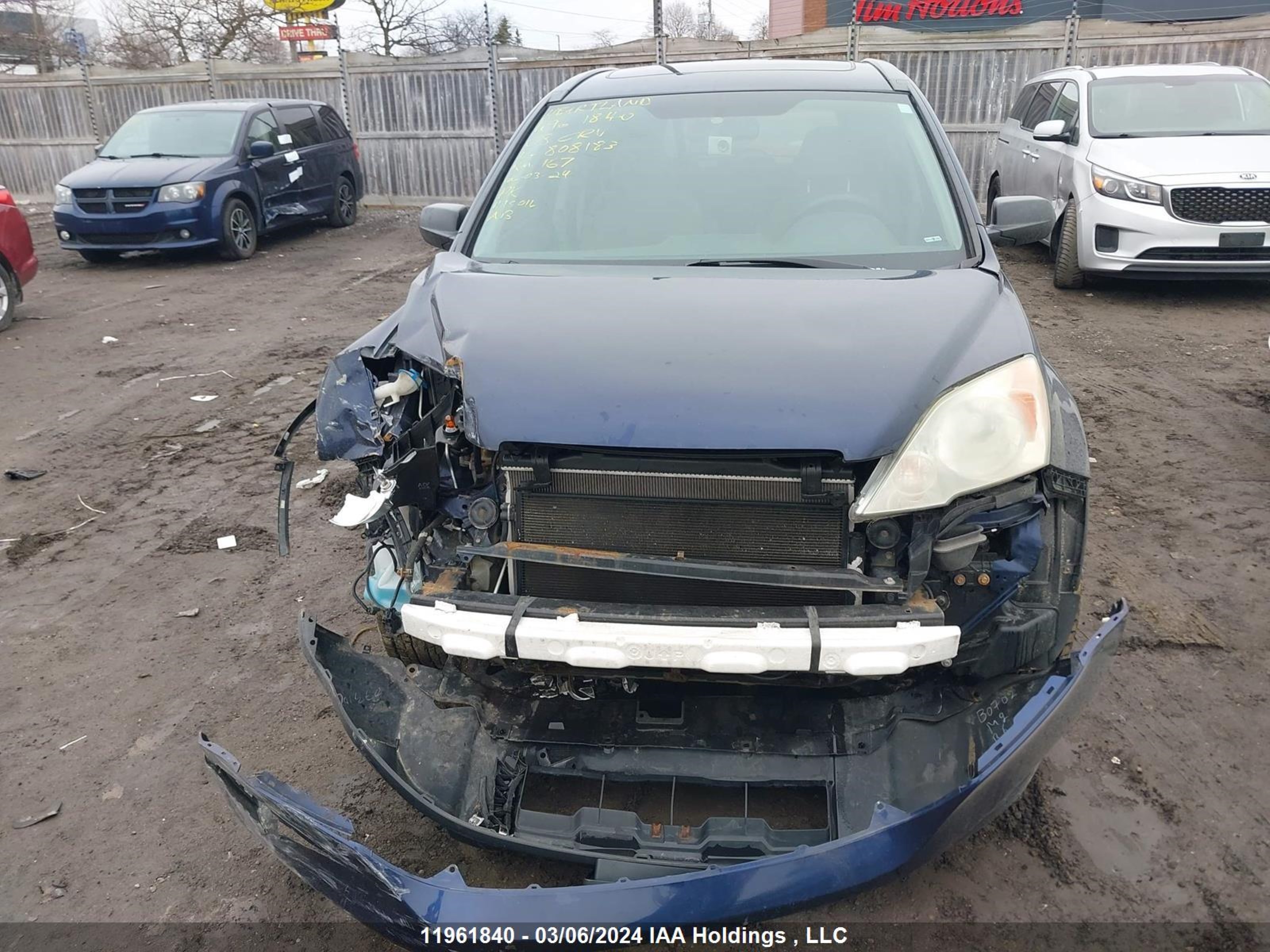 Photo 12 VIN: 5J6RE48518L808183 - HONDA CR-V 