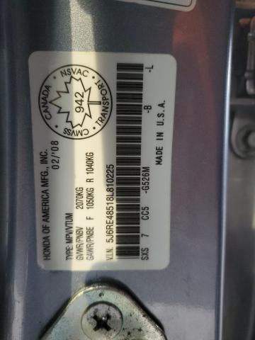 Photo 11 VIN: 5J6RE48518L810225 - HONDA CR-V EX 