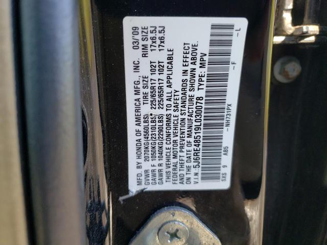 Photo 12 VIN: 5J6RE48519L030078 - HONDA CR-V EX 