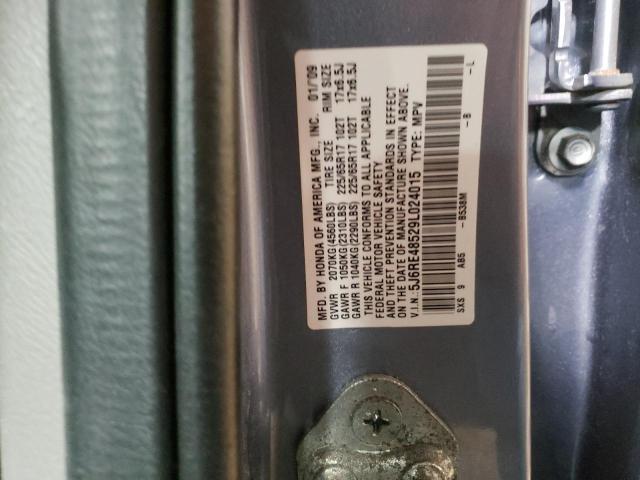 Photo 9 VIN: 5J6RE48529L024015 - HONDA CR-V EX 