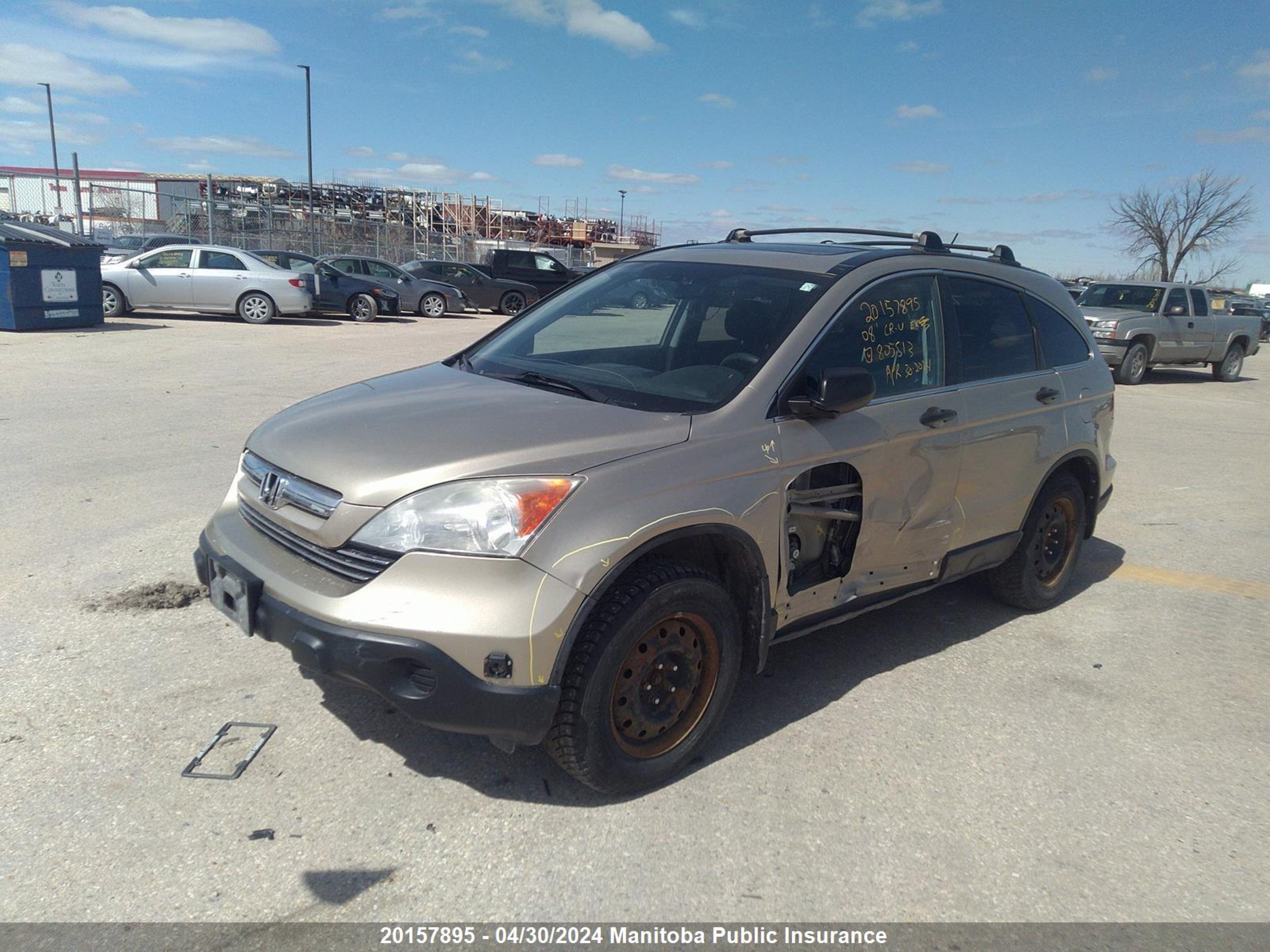 Photo 1 VIN: 5J6RE48538L805513 - HONDA CR-V 